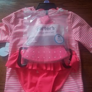 Carters 3 piece swim set